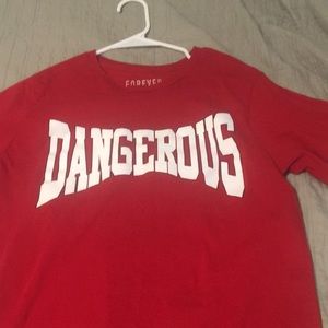 Forever 21 men dangerous T-shirt